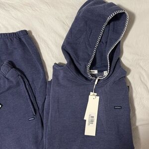 Madhappy Blue Hoodie and Sweatpants Set